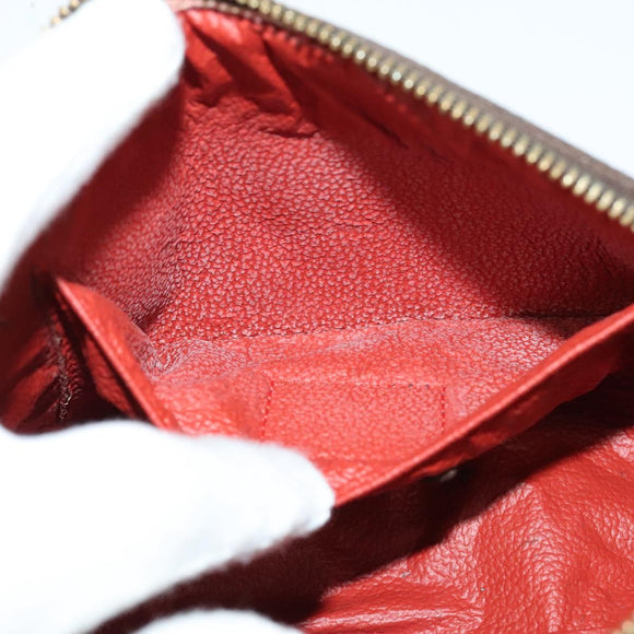 LOUIS VUITTON Damier Ebene Pochette Cosmetic PM Pouch N47516 LV Auth 141924