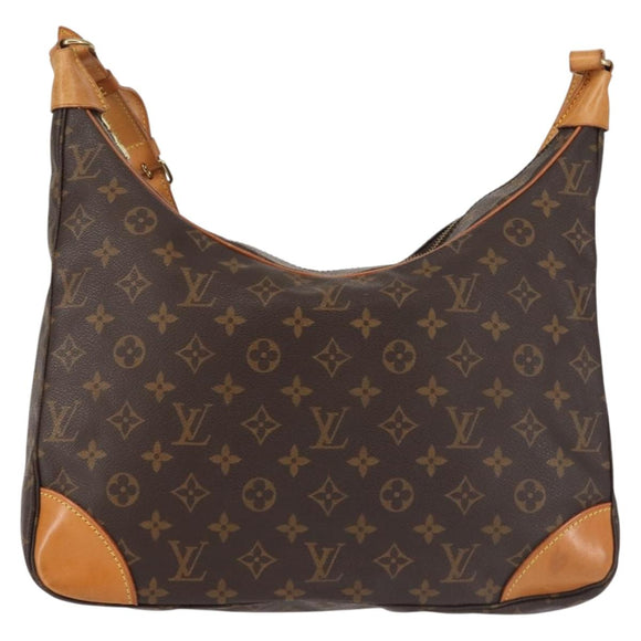 LOUIS VUITTON Monogram Boulogne 35 Umhängetasche M51260 LV Auth 141925