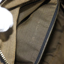 FENDI Zucca Canvas Hand Bag Black Brown Auth 141927-12