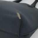 FENDI All In Shopping Tote Bag Leather Navy Auth 141928-11