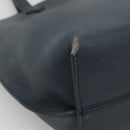 FENDI All In Shopping Tote Bag Leather Navy Auth 141928-14