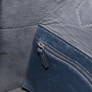 FENDI All In Shopping Tote Bag Leather Navy Auth 141928-25