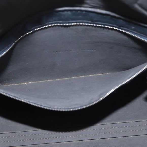 FENDI All In Shopping Tote Bag Leather Navy Auth 141928