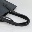 FENDI All In Shopping Tote Bag Leather Navy Auth 141928-7