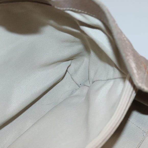 Salvatore Ferragamo Vala Tote Bag Leather Gold Auth 141929