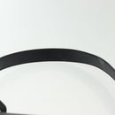 Salvatore Ferragamo Vala Shoulder Bag Leather Black Silver Auth 141933-14