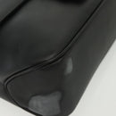 Salvatore Ferragamo Vala Shoulder Bag Leather Black Silver Auth 141933-15