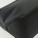 Salvatore Ferragamo Vala Shoulder Bag Leather Black Silver Auth 141933-17