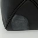 Salvatore Ferragamo Vala Shoulder Bag Leather Black Silver Auth 141933-6