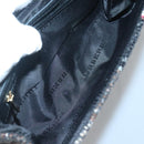 BURBERRY Nova Check Shoulder Bag Wool Beige Gold Auth 141941-12