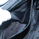 BURBERRY Nova Check Shoulder Bag Wool Beige Gold Auth 141941-20