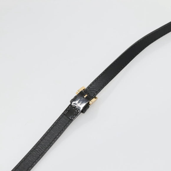 BURBERRY Nova Check Shoulder Bag Wool Beige Gold Auth 141941