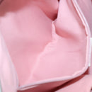 GUCCI GG Canvas Sherry Line Tote Bag Pink Silver 145809 Auth 141943-21