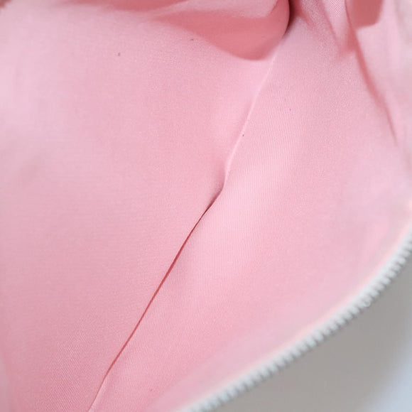 GUCCI GG Canvas Sherry Line Tote Bag Pink Silver 145809 Auth 141943