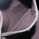 GUCCI GG Supreme Shoulder Bag PVC Leather Beige Silver 141198 Auth 141944-21