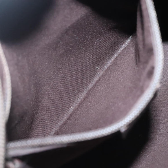 GUCCI GG Supreme Shoulder Bag PVC Leather Beige Silver 141198 Auth 141944