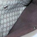 GUCCI GG Supreme Shoulder Bag PVC Leather Beige Silver 141198 Auth 141944-22