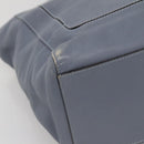 LOEWE Anagram Tote Bag Leather Purple Gold Auth 141948-14