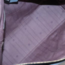 LOEWE Anagram Tote Bag Leather Purple Gold Auth 141948-11