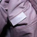 LOEWE Anagram Tote Bag Leather Purple Gold Auth 141948-12