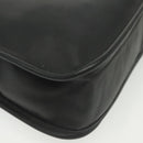 Coach Shoulder Bag Leather Black Auth 141949-10