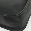 Coach Shoulder Bag Leather Black Auth 141949-12