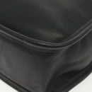 Coach Shoulder Bag Leather Black Auth 141949-13