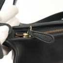 Coach Shoulder Bag Leather Black Auth 141949-15