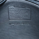 Coach Shoulder Bag Leather Black Auth 141949-16