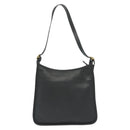 Coach Shoulder Bag Leather Black Auth 141949-3