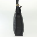 Coach Shoulder Bag Leather Black Auth 141949-5