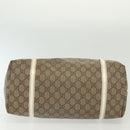 GUCCI GG Supreme Tote Bag PVC Beige Gold 197953 Auth 141953-6