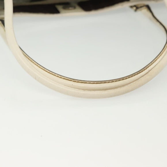 GUCCI GG Supreme Tote Bag PVC Beige Gold 197953 Auth 141953