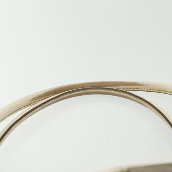 GUCCI GG Supreme Tote Bag PVC Beige Gold 197953 Auth 141953