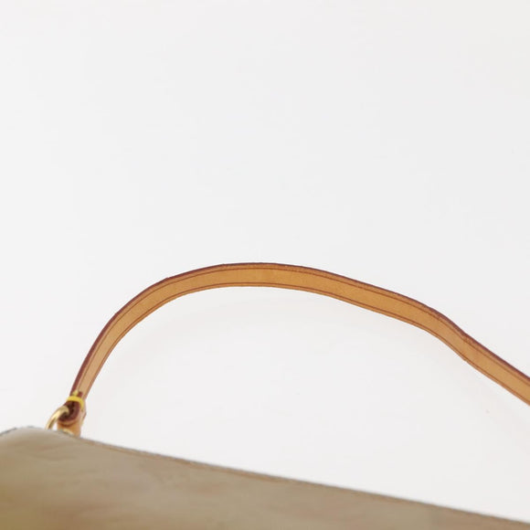 LOUIS VUITTON Monogram Vernis Lexington Pouch Baby Blue M91011 LV Auth 141954