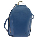 LOUIS VUITTON Epi Mabillon Backpack Blue M52235 LV Auth 141956-1
