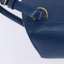 LOUIS VUITTON Epi Mabillon Backpack Blue M52235 LV Auth 141956-16
