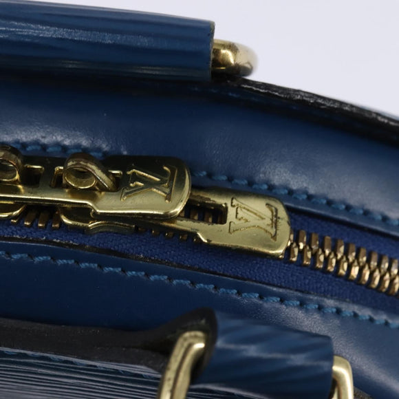 LOUIS VUITTON Epi Mabillon Backpack Blue M52235 LV Auth 141956