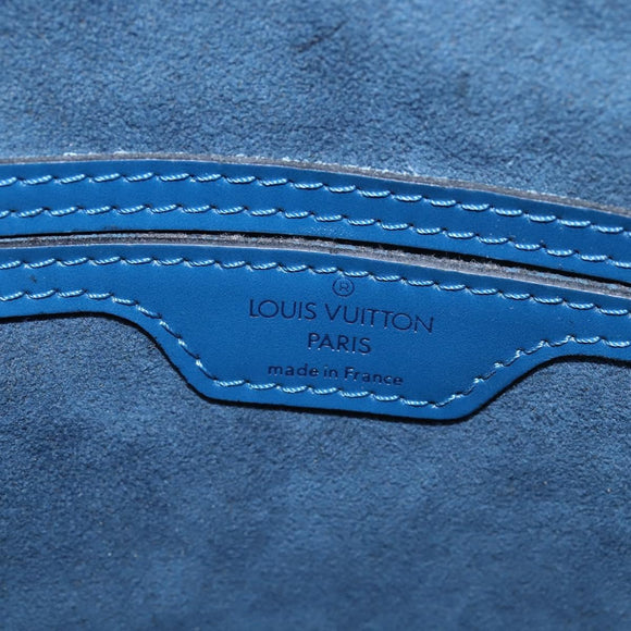 LOUIS VUITTON Epi Mabillon Backpack Blue M52235 LV Auth 141956