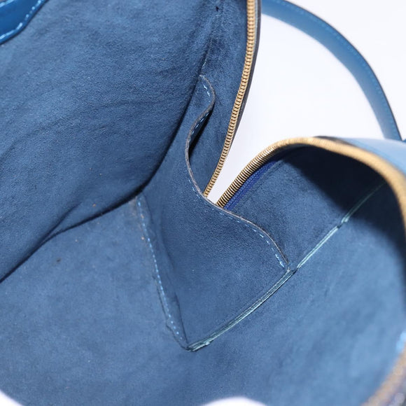 LOUIS VUITTON Epi Mabillon Backpack Blue M52235 LV Auth 141956