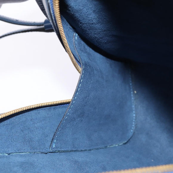 LOUIS VUITTON Epi Mabillon Backpack Blue M52235 LV Auth 141956