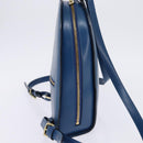 LOUIS VUITTON Epi Mabillon Backpack Blue M52235 LV Auth 141956-4
