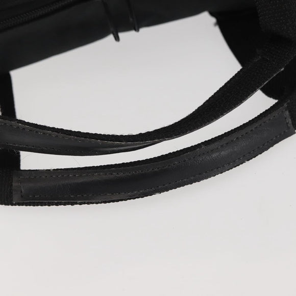 Burberrys Nova Check Boston Bag Canvas Beige Auth 141960