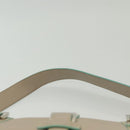 LOEWE Shoulder Bag Leather Beige Silver Auth 141961V-14