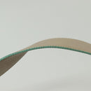 LOEWE Shoulder Bag Leather Beige Silver Auth 141961V-8