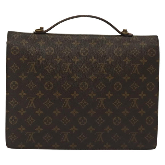 LOUIS VUITTON Monogram Porte Documents Bandouliere Bag M53338 LV Auth 141962