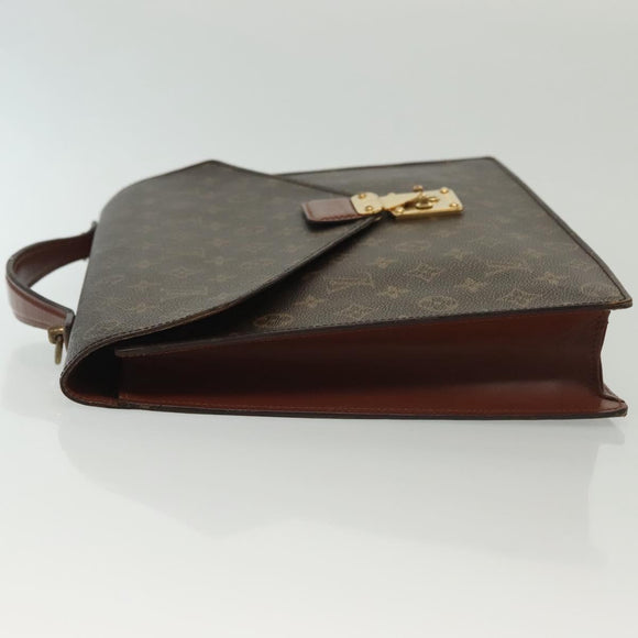 LOUIS VUITTON Monogram Porte Documents Bandouliere Bag M53338 LV Auth 141962