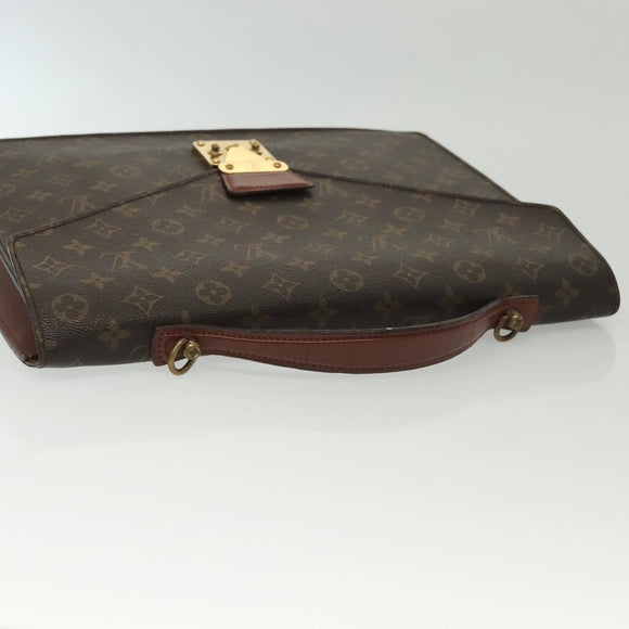 LOUIS VUITTON Monogram Porte Documents Bandouliere Bag M53338 LV Auth 141962