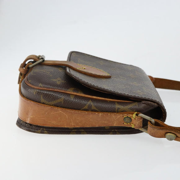 LOUIS VUITTON Monogram Cartouchiere PM Bag Vintage M51254 LV Auth 141964