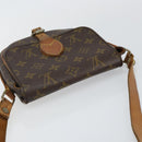 LOUIS VUITTON Monogram Cartouchiere PM Bag Vintage M51254 LV Auth 141964-6